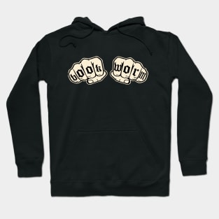 Bookworm Knuckle Tattoo's Hoodie